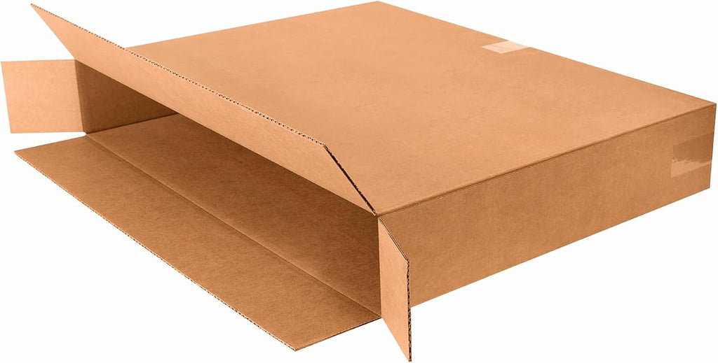 Moving Boxes, 30"L x 5"W x 24"H 10-Pack Large Side Loading Corrugated Cardboard Box for Packing, Shipping and Storage