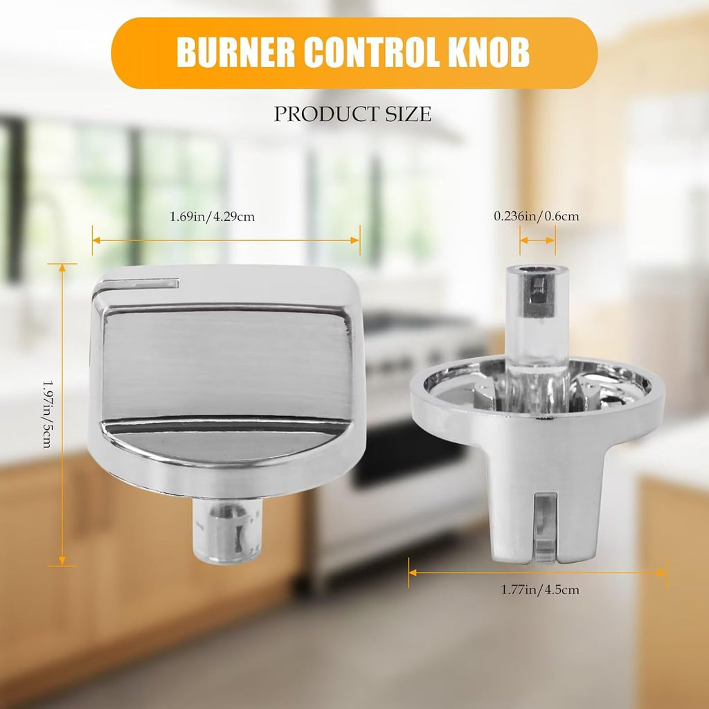 AEZ73293801 Burner Control Dial Stove Knobs for LG Range, 5-Pack