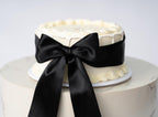 Black Wide Satin Ribbon, 2.5 Inches, 25 Yards