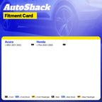 AutoShack Front Complete Struts Assembly with Coil Springs, 2pcs