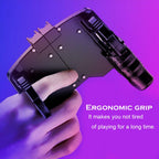 K21 Mobile Game Controller for PUBG/Call of Duty/Fortnite,aim Trigger Fire Buttons L1R1 Shooter Sensitive