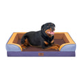 Orthopedic Dog Bed for Extra Large Dogs with Bolster