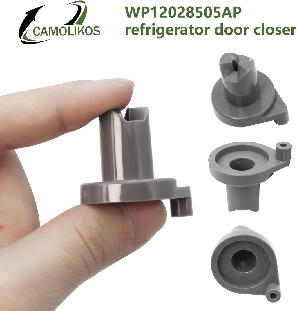 WP12028505AP 12028505AP W10191100 Refrigerator Door Closure Compatible with Whirlpool Replaces 1469168 AP6005420 PS11738468 EAP11738468