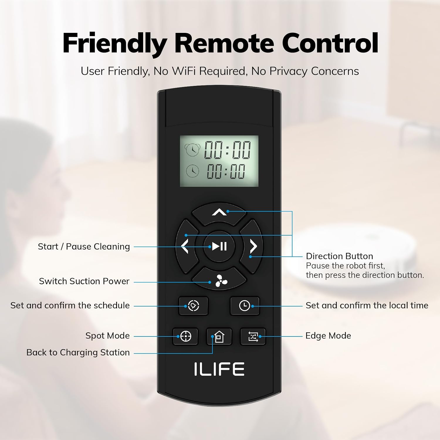 V2 Robot Vacuum Cleaner, Tangle-Free Suction | 120 Mins Runtime, Slim, Self-Charging Robotic Vacuum Cleaner, Ideal