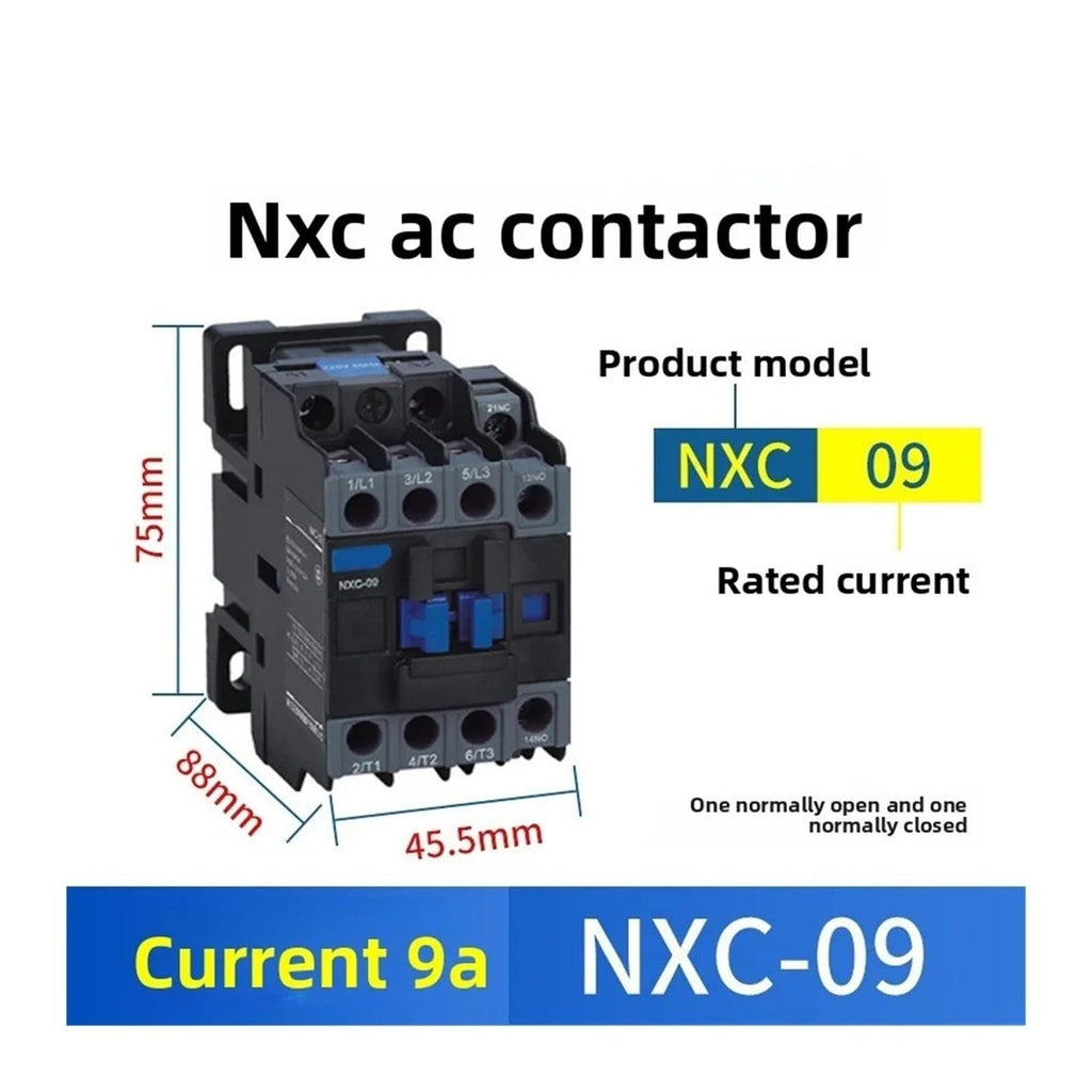 Magnetic AC Contactor，Compatible for CHINT，NXC-09