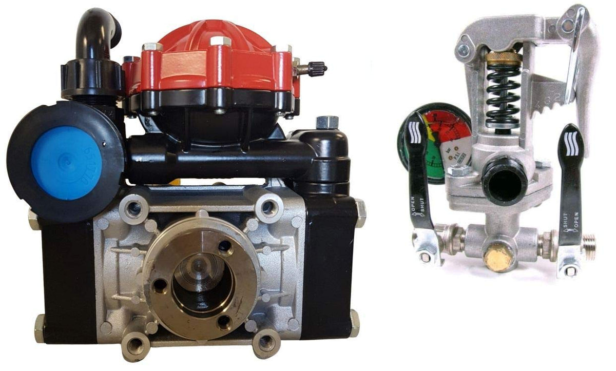 Hypro D30 Diaphragm Pump with 9910-GS40GI Pressure Regulator (Bundle, 2 Items)