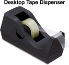 Desktop Tape Dispenser, Black, Everyday Tape Holder