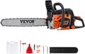 Gas Chainsaw 52CC 2-Cycle Gasoline Powered Chainsaw 18 Inch Handheld Cordless Petrol Chain Saws For Forest, Wood