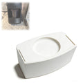 Single Dose Cup Riser for Baratza Encore ESP, Coffee Grinder Stand Base, Stable Dosing Platform (White)