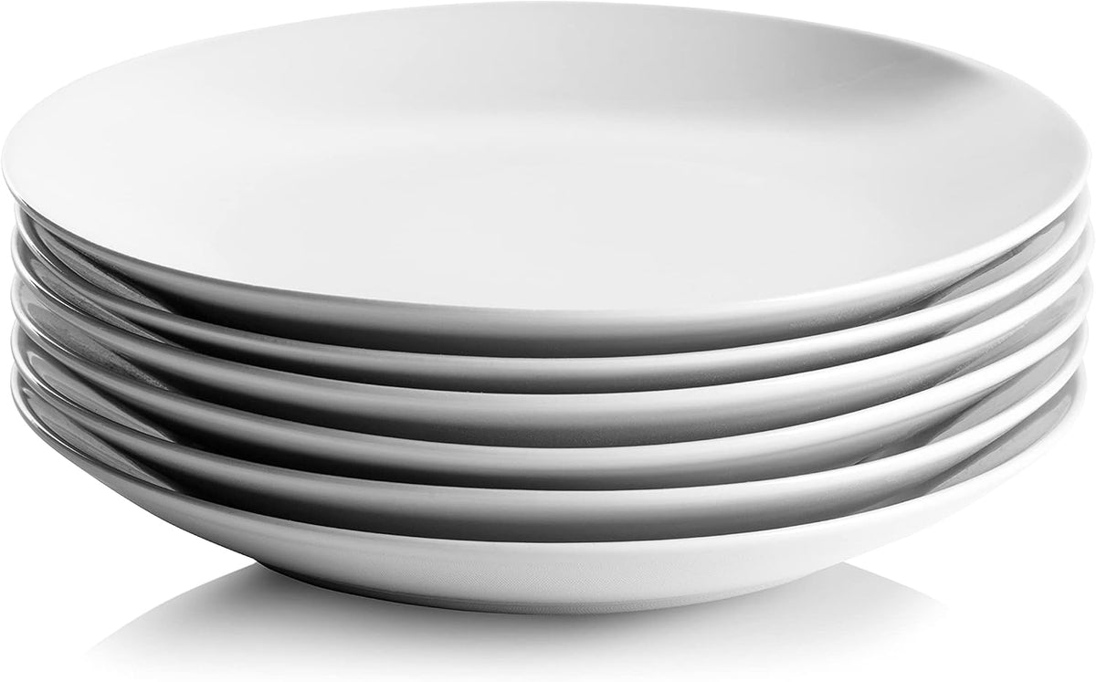 Simply White 7.5" Coupe Salad Plate, Set of 6