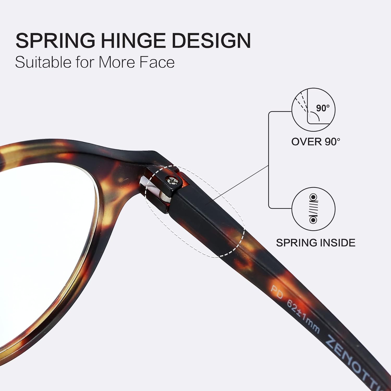 Reading Glasses Blue Light Blocking Round Glasses for Men Women Magnification 0.0 1.0 1.5 2.0 2.5 3.0 3.5