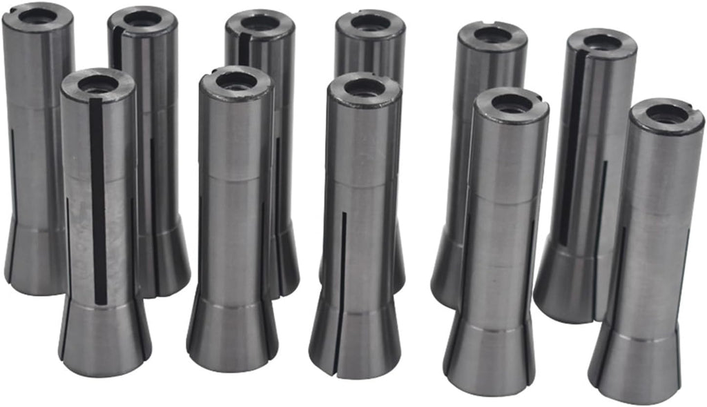 High Accuracy 11 Pcs R8 Collet Set 1/8-3/4 Inch