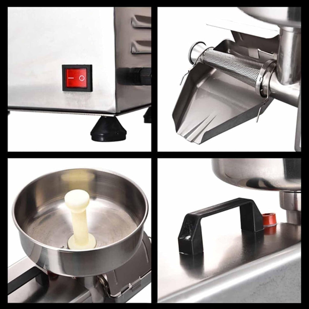 Electric Tomato Strainer, 450W Commercial Tomato Milling, Food Strainer and Sauce Maker, Electric Tomato Strainer