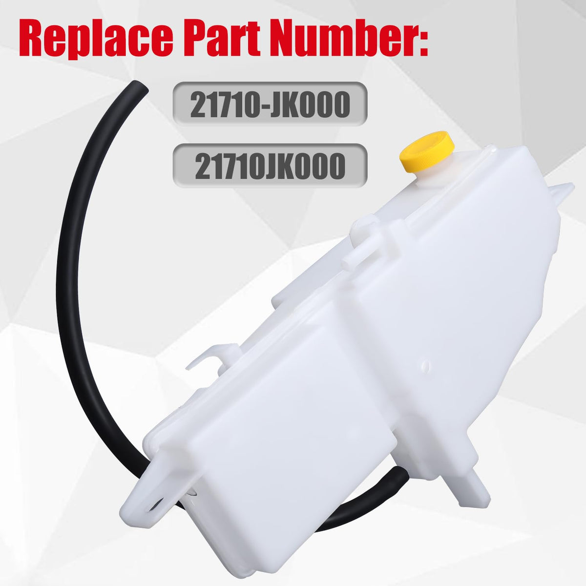 Engine Coolant Reservoir Tank Compatible with Nissan 370Z 3.7L V6 2009-2012