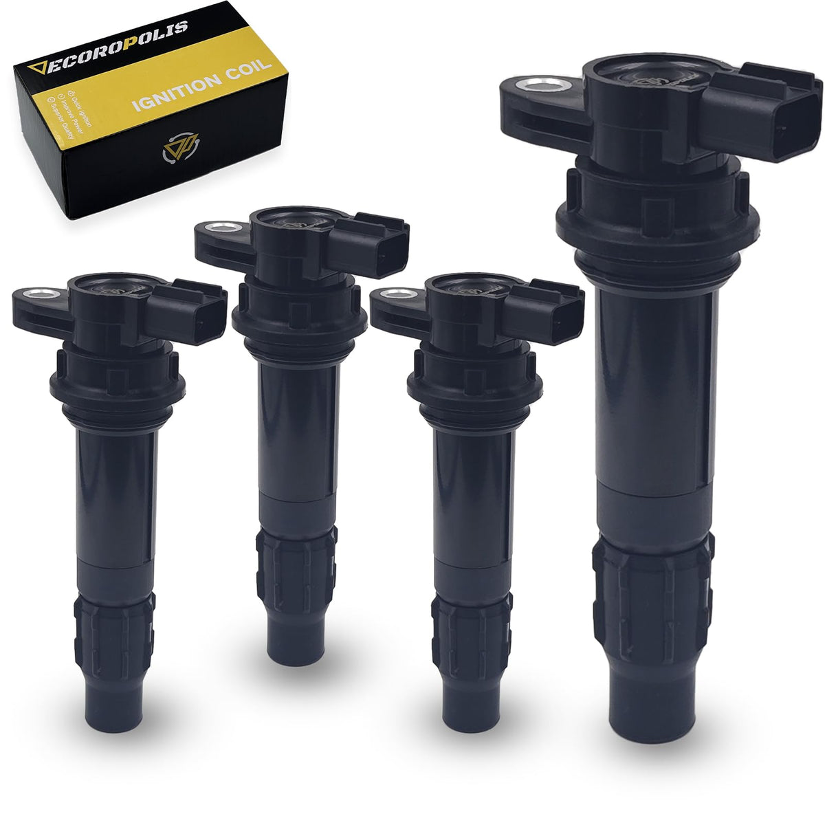 Decoropolis 4 PCS Ignition Coil Pack For Yamaha Waverunner FX VX 1000 1100