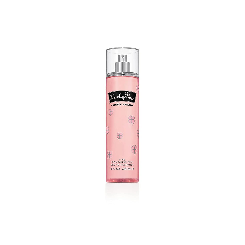 Lucky You Women's Body Mist, Eau de Toilette Spray, Day or Night Fragrance with Fresh Flower Citrus Scent, 8 Fl Oz