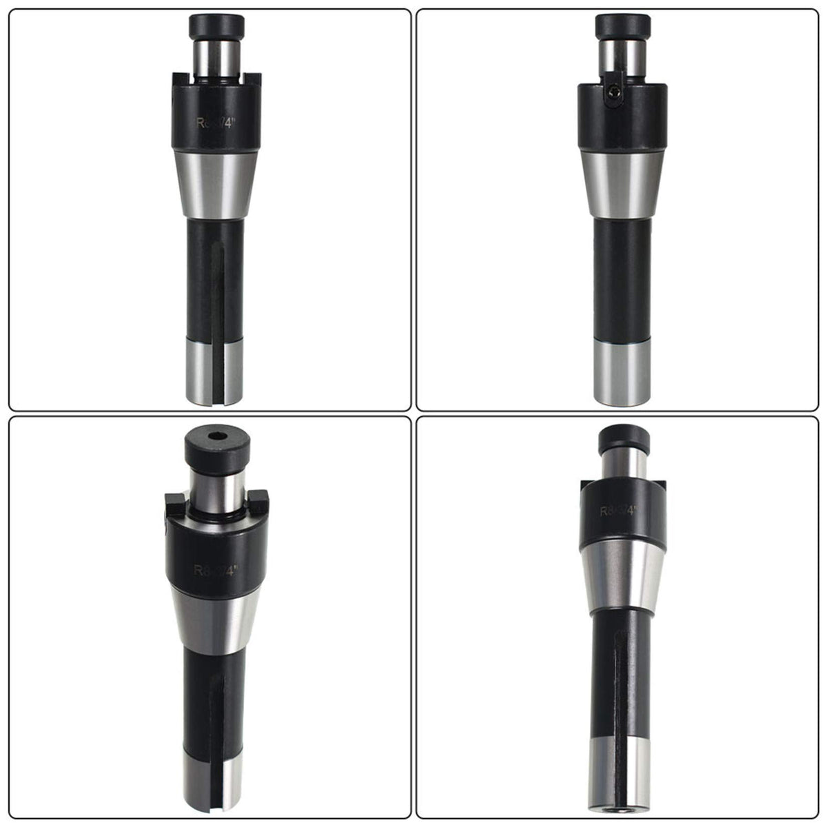 findmall 3/4" R8 Shank Shell Face Mill Arbor