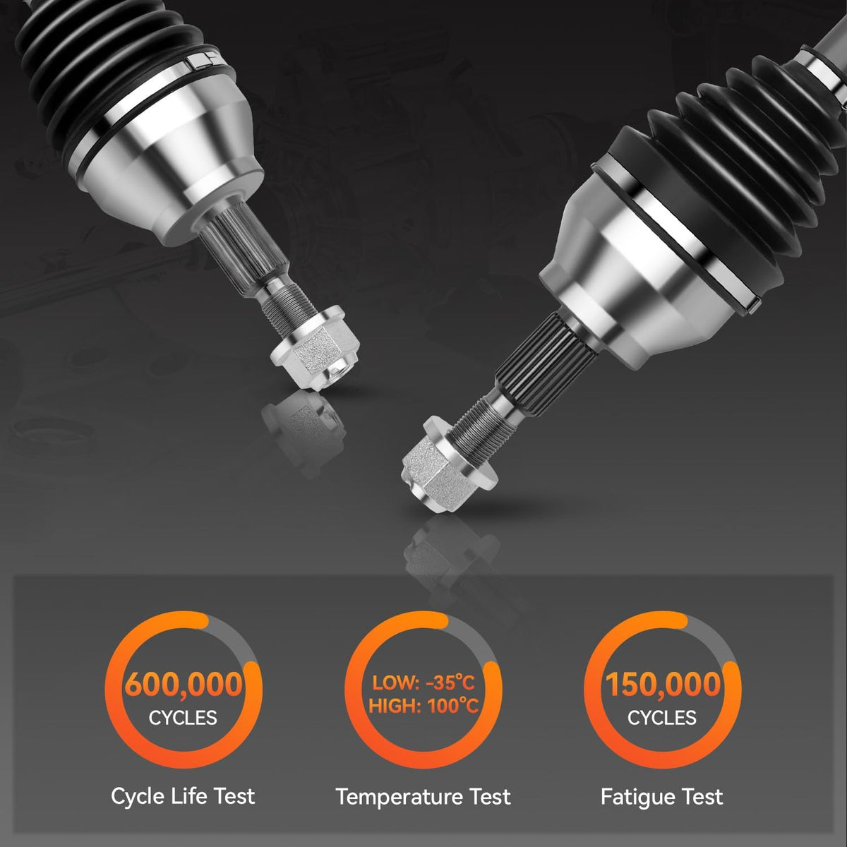 AWD Front CV Axle Shaft for Chrysler 300 Dodge Challenger Charger
