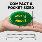 Rubber Squeeze Coin Pouch Pickle Money Change Purse