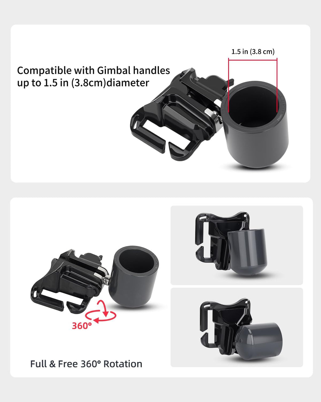 Handheld Camera Gimbal Stabilizer Accessories Load Reduce Kit | Adjustable Shoulder Strap/Belt/Gimbal