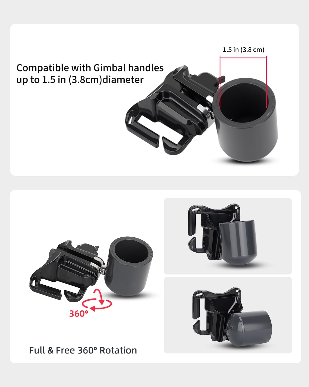 Handheld Camera Gimbal Stabilizer Accessories Load Reduce Kit | Adjustable Shoulder Strap/Belt/Gimbal