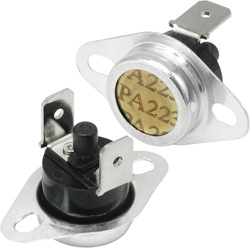 2-Pack 10123535 Furnace Limit Switch Manual Reset 150F Compatible with Goodman-Amana
