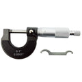 Outside Micrometer, Ratchet Stop, Lock Nut 0-1" /0.0001" Precision Machinist Tool,Accuracy 0.0001"