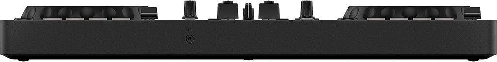 DDJ-FLX4 2-deck Rekordbox and Serato DJ Controller - Graphite & Pyle Portable Adjustable Laptop Stand - 6.3 to 10.9