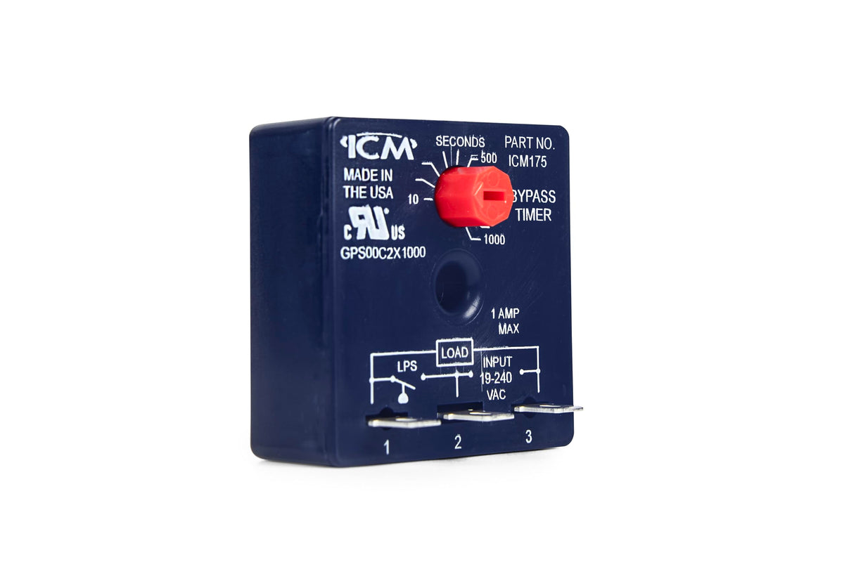 10-Pack Time Delay Relay, ICM175 Bypass Timer Relay, Made in USA