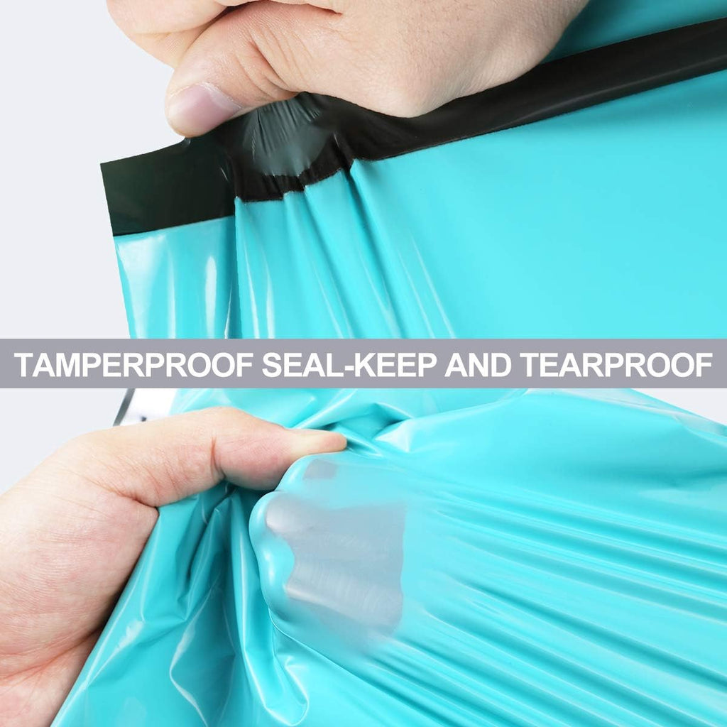 14.5x19 Poly Mailers Teal Shipping Bags Self-Sealing Waterproof and Tear-Proof Poly Bags for Shipping Poly Mailers