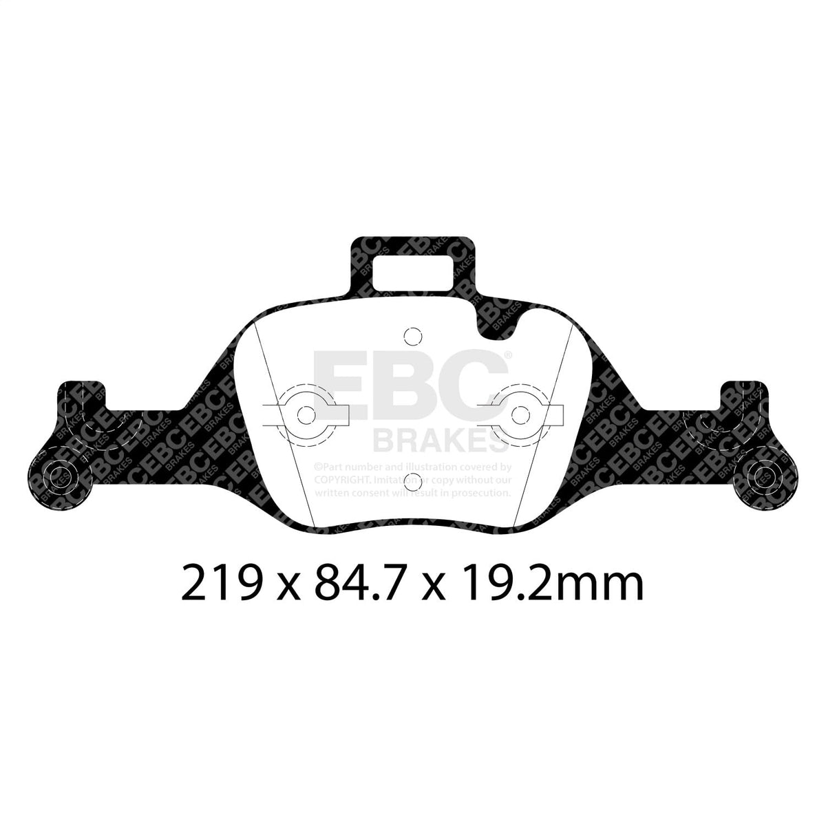 Automotive EBC Brakes - EBC Redstuff Pads (DP32289C)