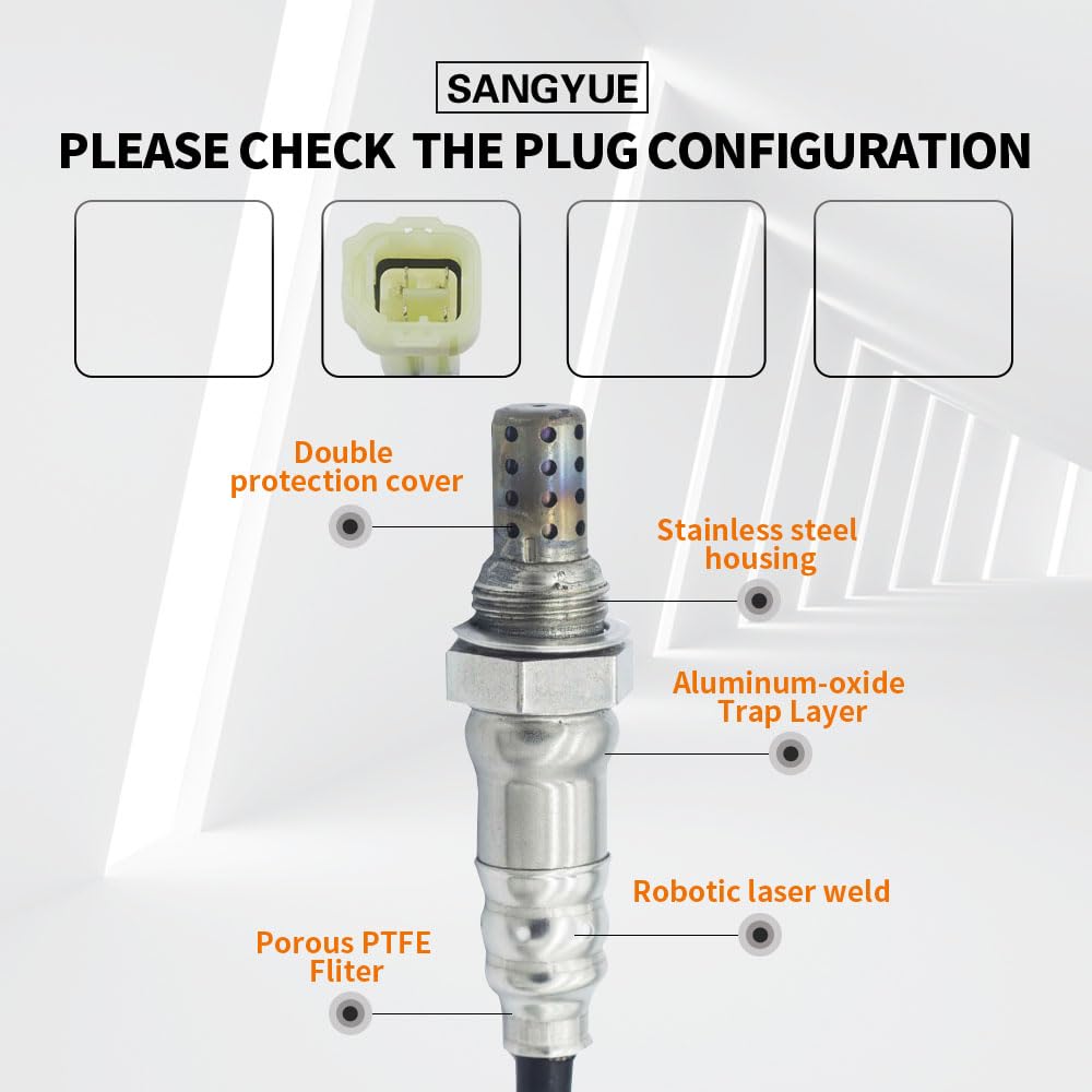 Sangyue 1PC Upstream Oxygen O2 Sensor Replace# 1821365D51 / 1821365D50