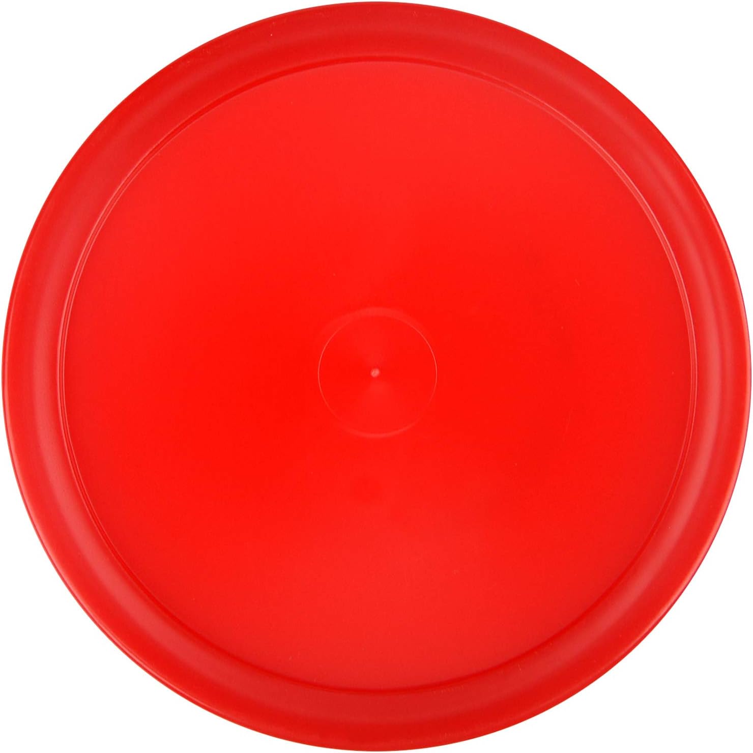 Air Hockey Pushers and Red Air Hockey Pucks, Goal Handles Paddles Replacement Accessories for Game Tables (4 Striker