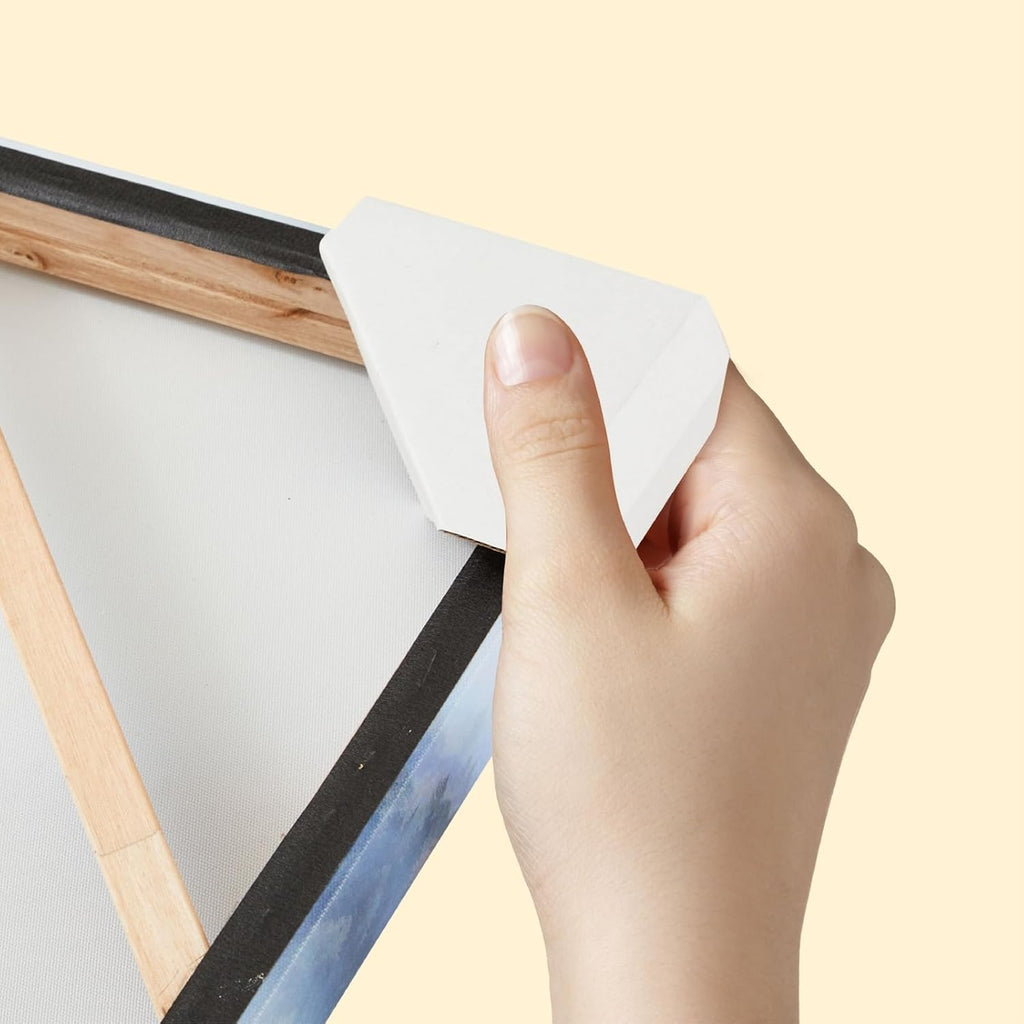 Picture Frame Corner Protectors - Adjustable Fit for Picture Moving Boxes - Durable Cardboard Corners for Packing