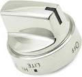 #US Replace Parts Range Control Knob for GE JGBS66REK4SS JGBS66EEK3ES JGB660SEJ2SS JGB860EEJ2ES (fant-150525-1863)