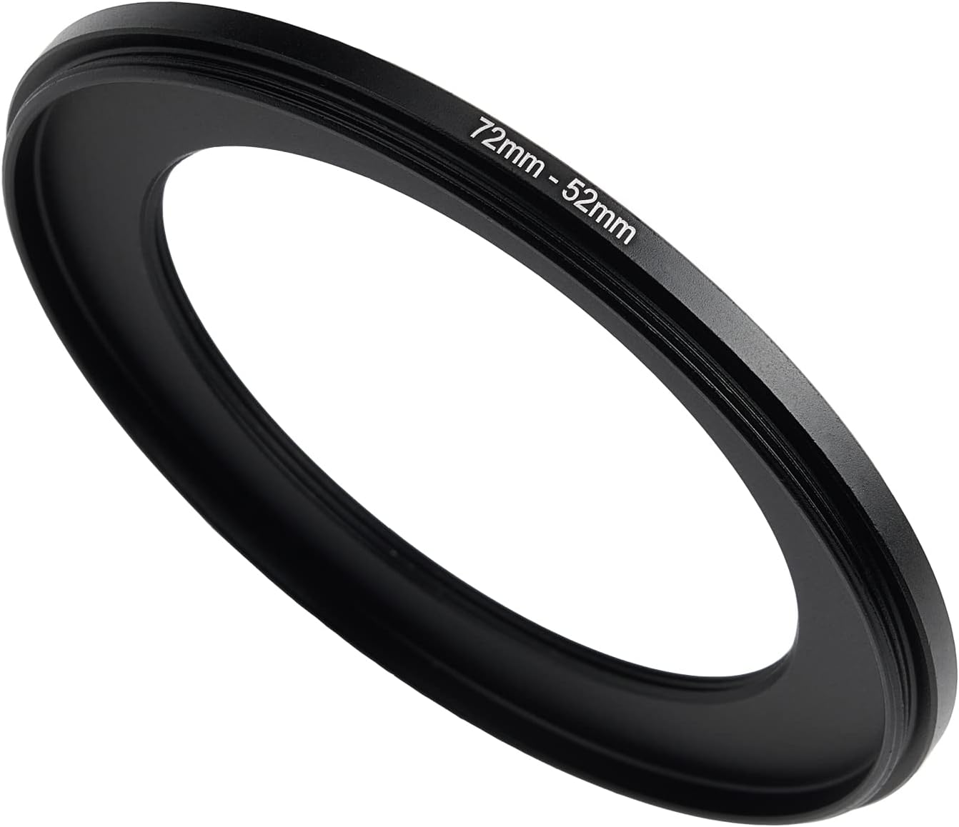 77mm to 52mm Step Down Ring Filter Adapter Applicable to All Brands of UV ND CPL Filter (77mm-52mm)
