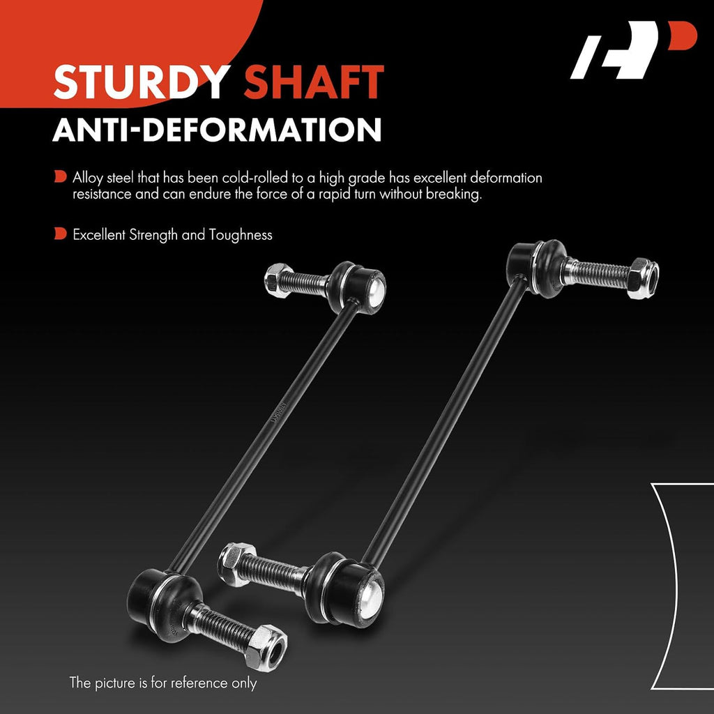A-Premium Front Sway Bar Link Stabilizer Bar Link, Compatible with Dodge