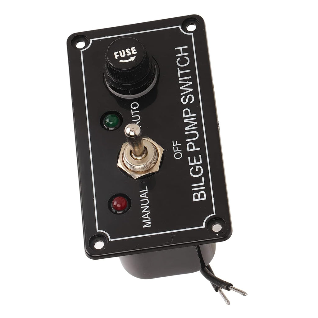 Bilge Pump Switch Panel Manual Off Auto 12V 5A