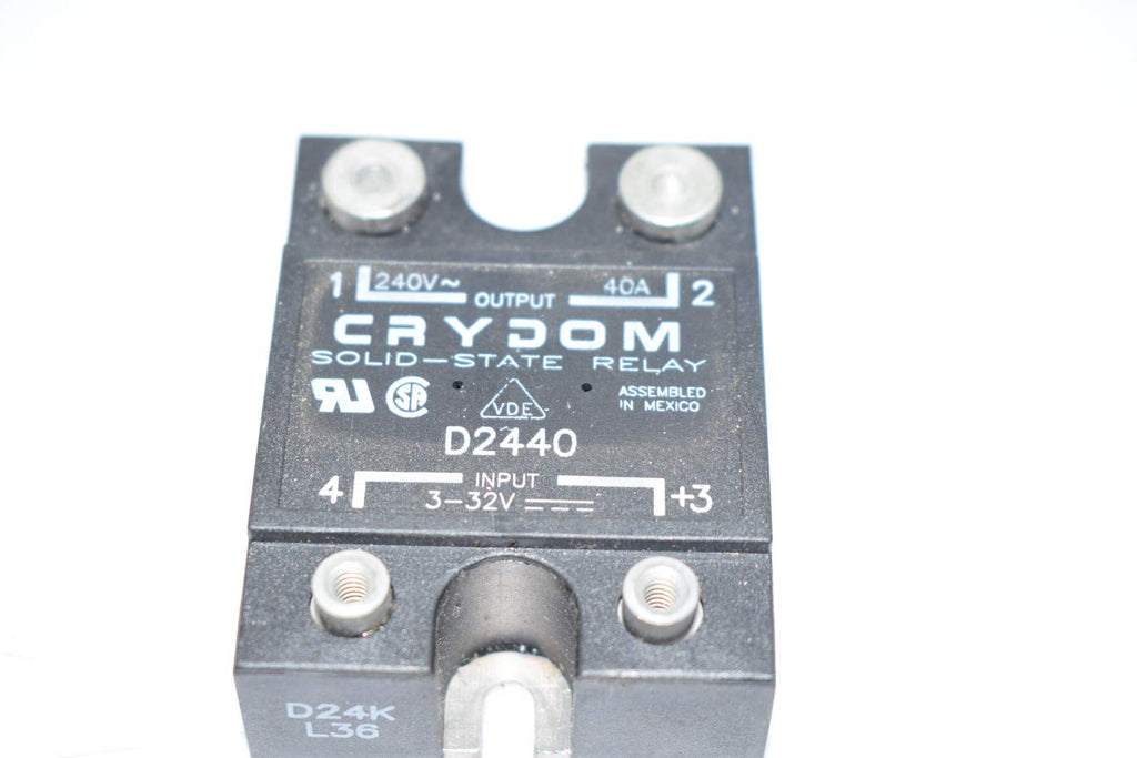 CRYDOM D2440 240 V Output, Solid State Relay, 3-32 V Input, 40 A