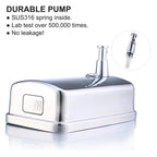 Commercial Soap Dispenser Wall Mount Stainless Steel, 34 fl.oz.
