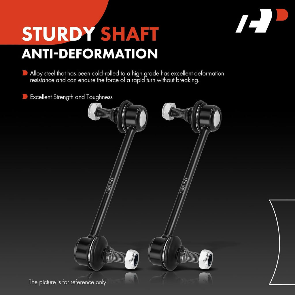 A-Premium Front Sway Bar Link Stabilizer Bar Link, Compatible with Ford