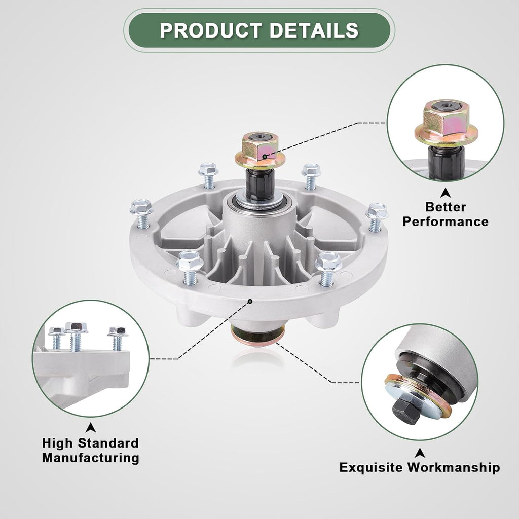 116-5712 109-8744 109-6394 116-3497 Replace Spindle Assembly Fit for Exmark Toro Quest with 42" 48" 52" Lawn Mower Decks