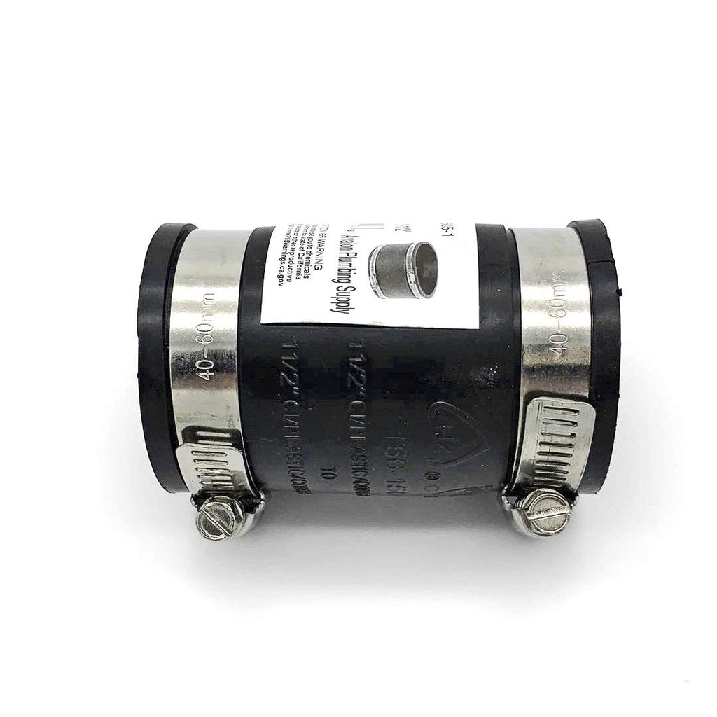 Rubber Flexible Coupling Parallel 1-1/2 inch x 1-1/2 inch