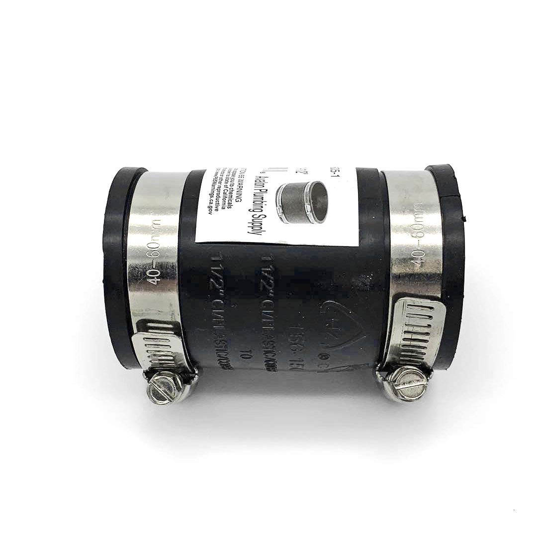 Rubber Flexible Coupling Parallel 1-1/2 inch x 1-1/2 inch