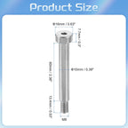 uxcell 6Pcs 304 Stainless Steel Bolt 60mm Dia 60mm Length M8 Thread