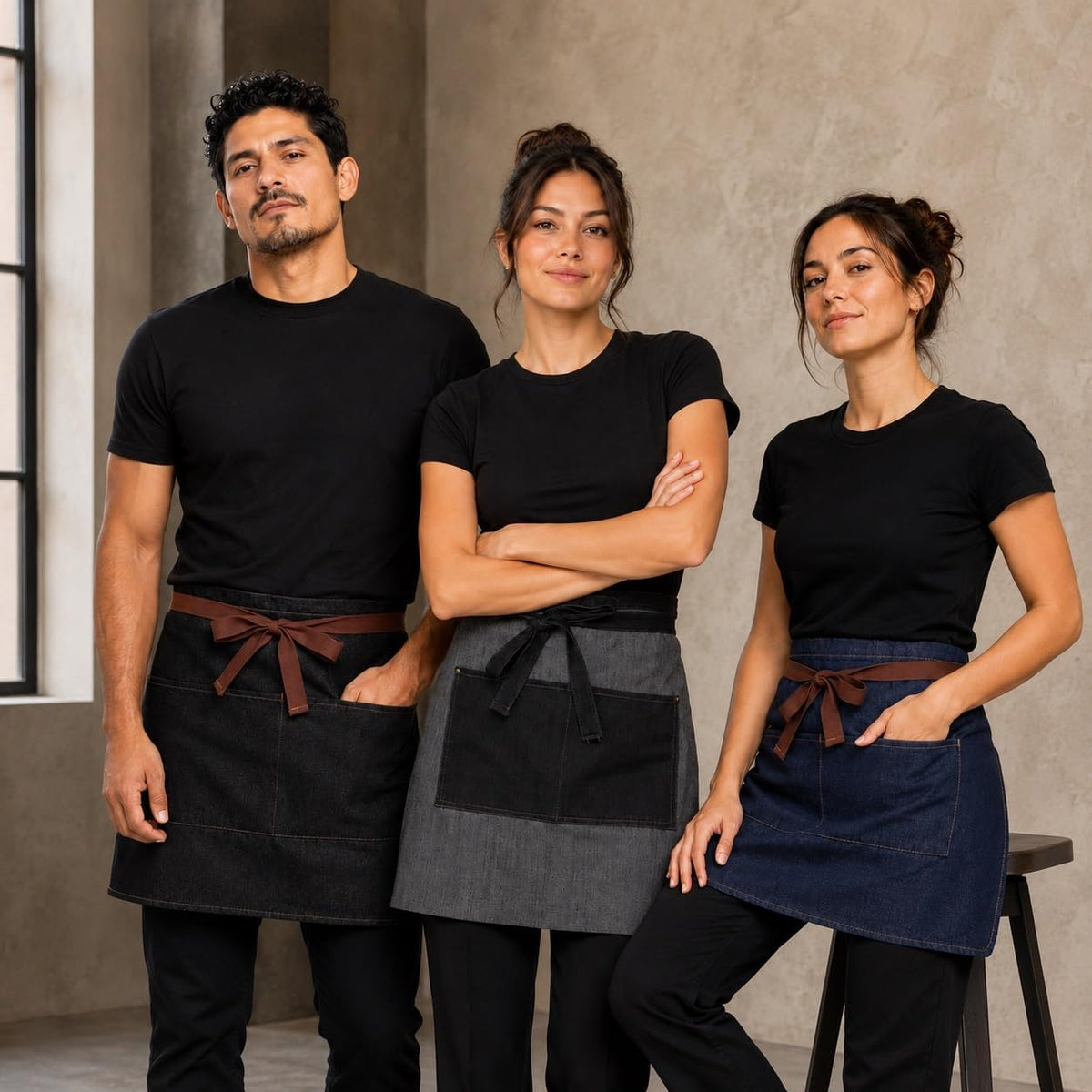 Unisex Allentown Premium Denim Aprons