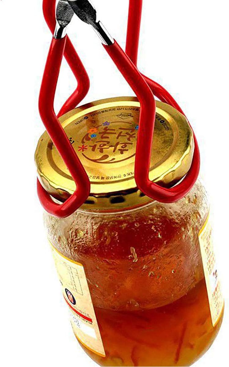 Canning Jar Lifter Tongs with Non-Slip Grips Handle, Feeding Bottle Clip