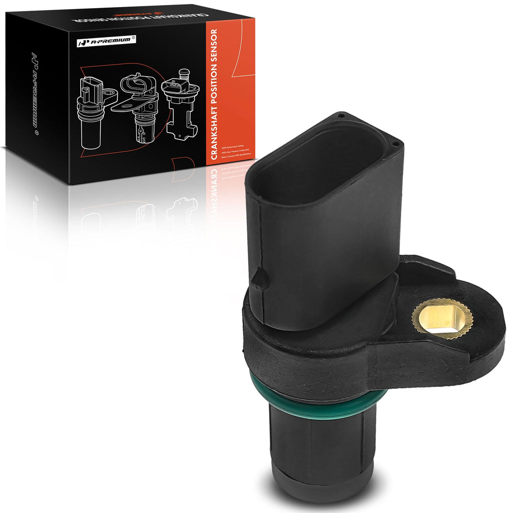 A-Premium Engine Crankshaft Position Sensor, Compatible with BMW