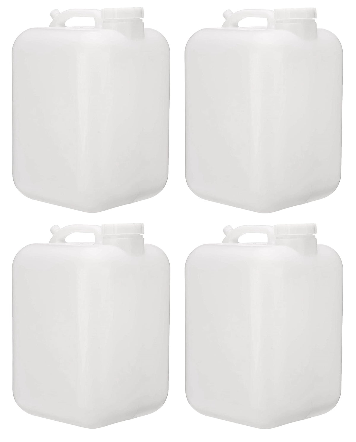 Vented Plastic Hedpak, Carboy, Pack of 4, 5 Gallon