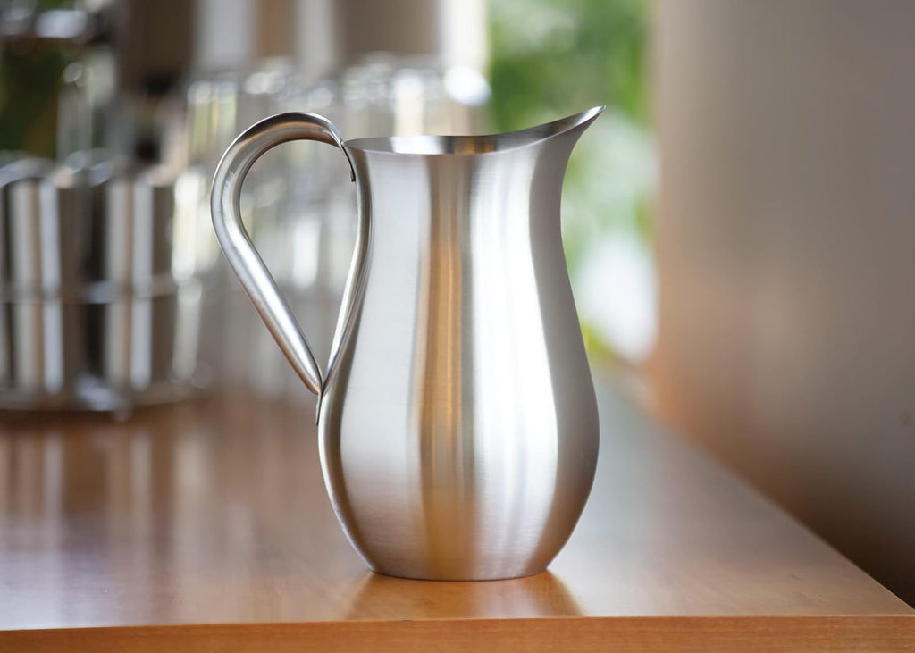 Bell Pitcher, 67.6oz, Stainless Steel